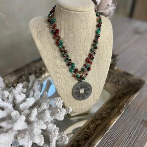 Elegant Multicolor Beaded Necklace
